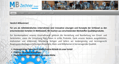 Desktop Screenshot of mbzechner.com